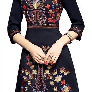 Embroidery dress